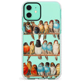 A Perch of Birds Impact Phone Case for iPhone 11