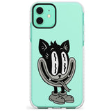 Faded Feline Impact Phone Case for iPhone 11