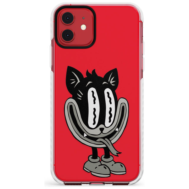 Faded Feline Impact Phone Case for iPhone 11