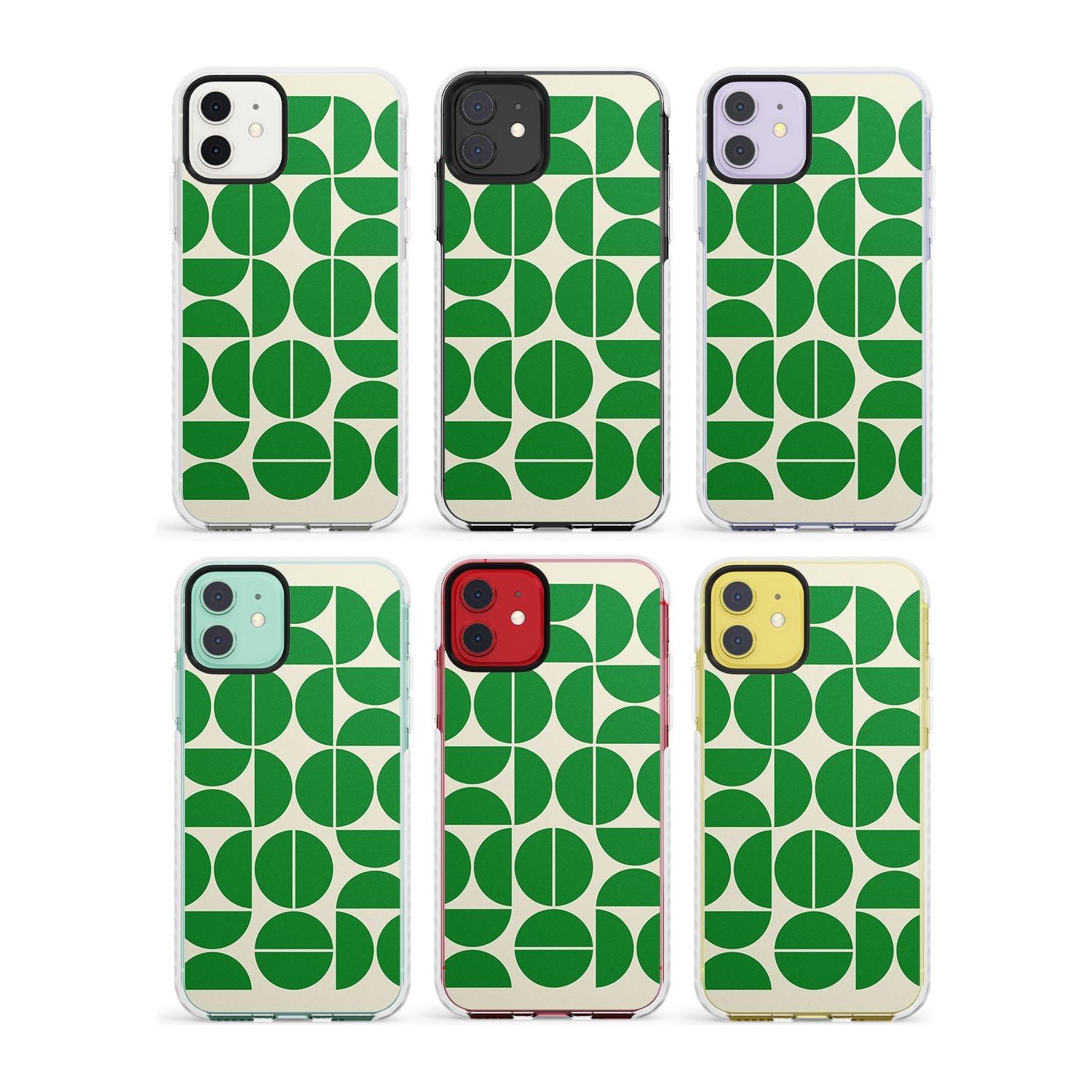 White Stars on Clear Impact Phone Case for iPhone 11, iphone 12
