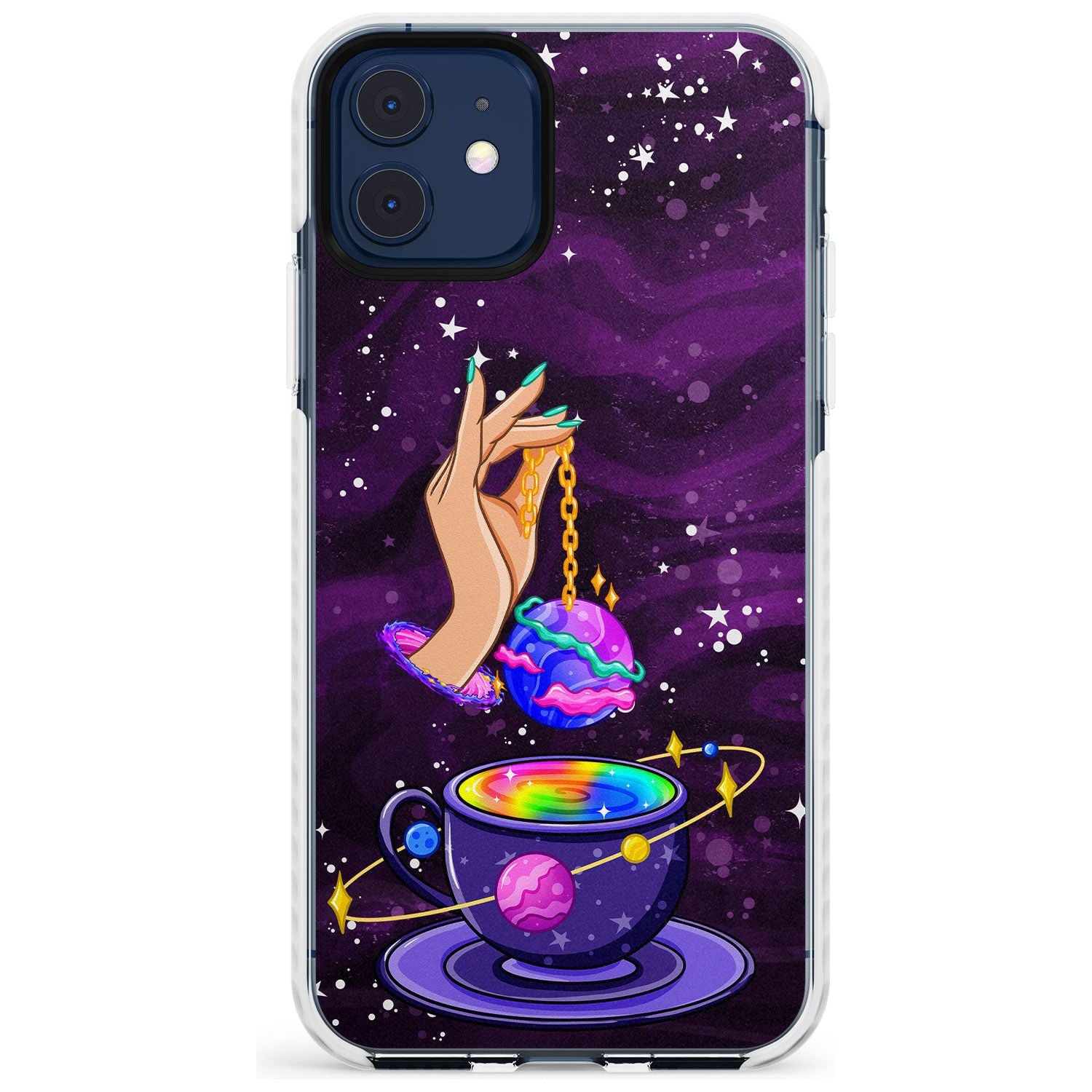 Space Tea Impact Phone Case for iPhone 11