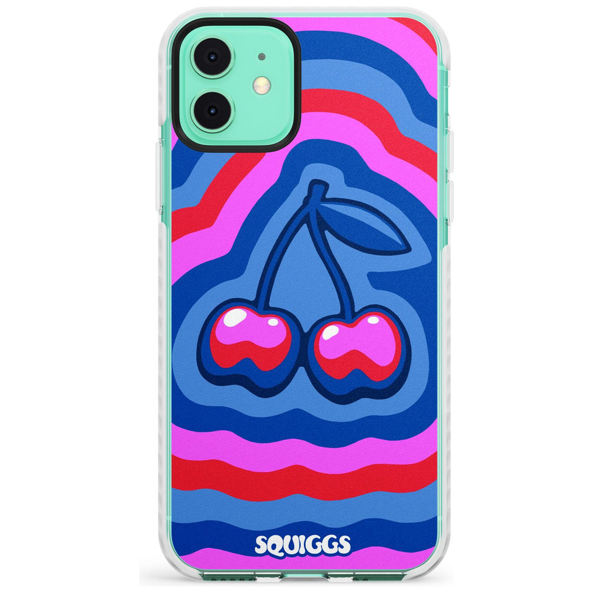 Cherry Rainbow Slim TPU Phone Case for iPhone 11