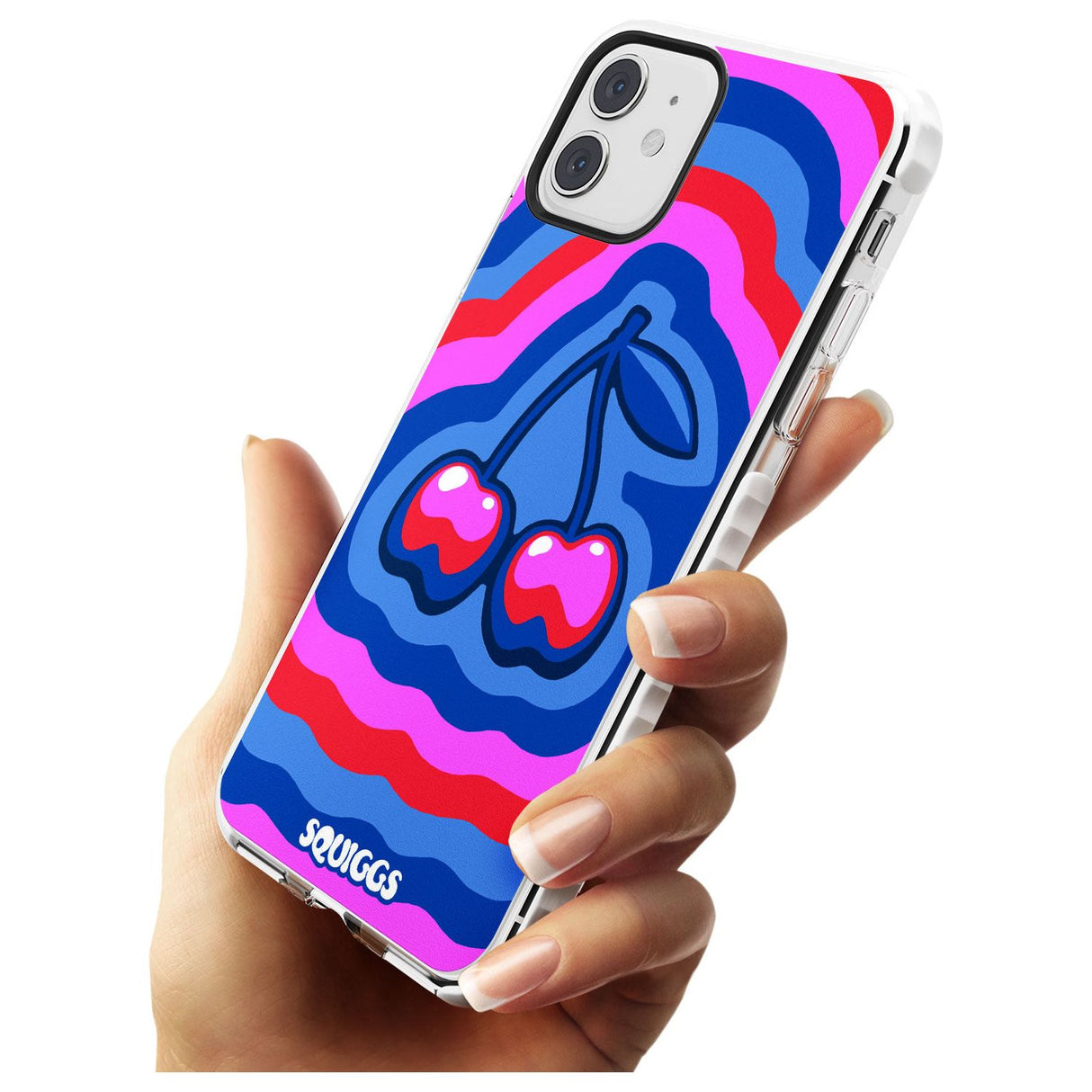 Cherry Rainbow Slim TPU Phone Case for iPhone 11