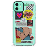 Retro Sticker Mix Slim TPU Phone Case for iPhone 11