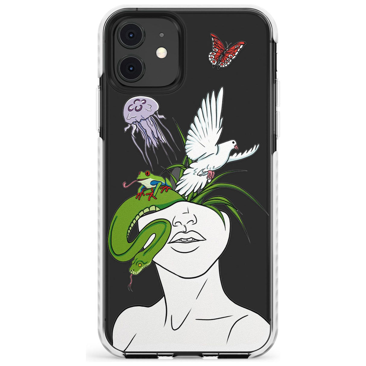 WILD THOUGHTS Slim TPU Phone Case for iPhone 11