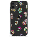 Mixed Sugar Skull Pattern Impact Phone Case for iPhone 11