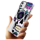 Violet Sugar Skull Impact Phone Case for iPhone 11