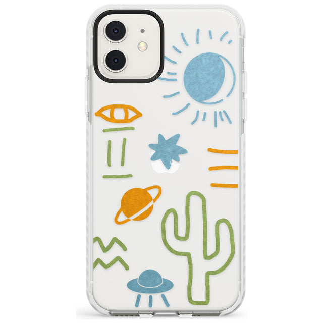 Summer Heat Impact Phone Case for iPhone 11, iphone 12