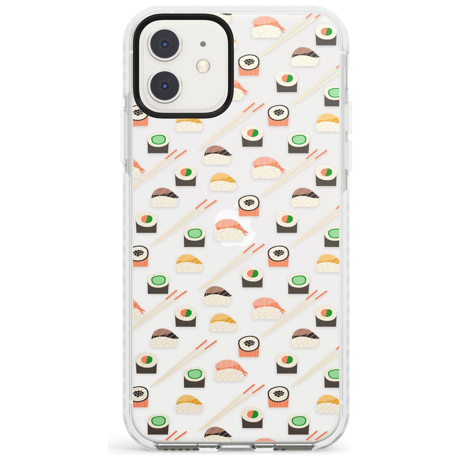 Sushi & Chopsticks Pattern iPhone Case  Impact Case Phone Case - Case Warehouse