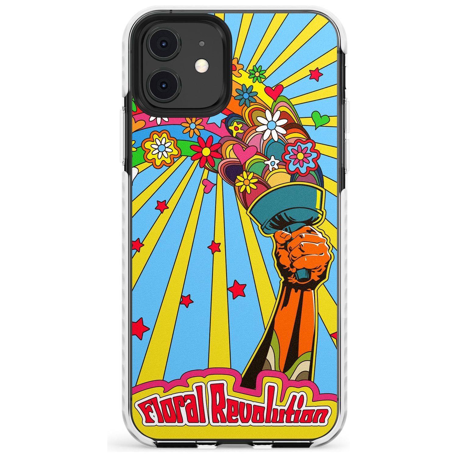 Floral Revolution Slim TPU Phone Case for iPhone 11