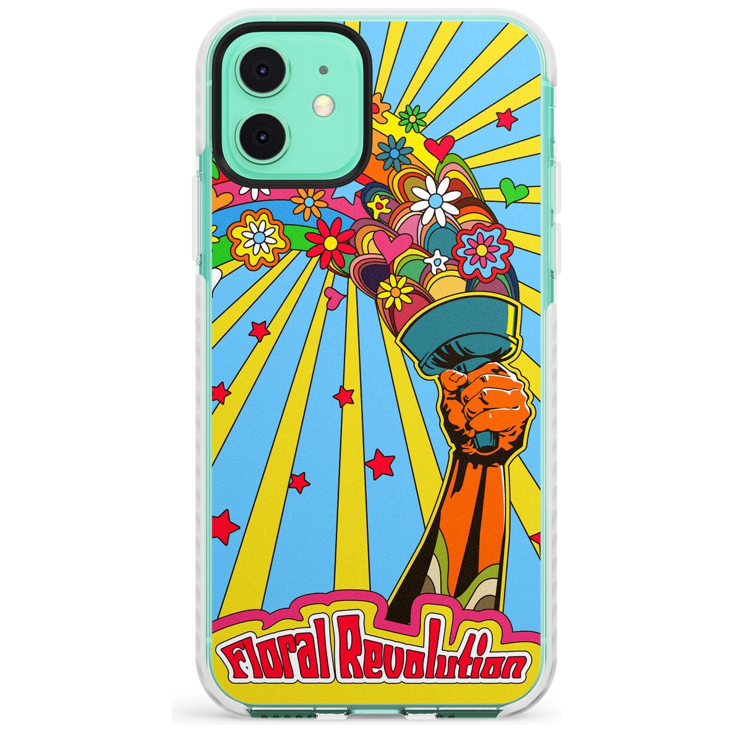 Floral Revolution Slim TPU Phone Case for iPhone 11