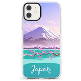 Vintage Travel Poster Japan Impact Phone Case for iPhone 11