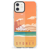 Vintage Travel Poster Sydney Impact Phone Case for iPhone 11