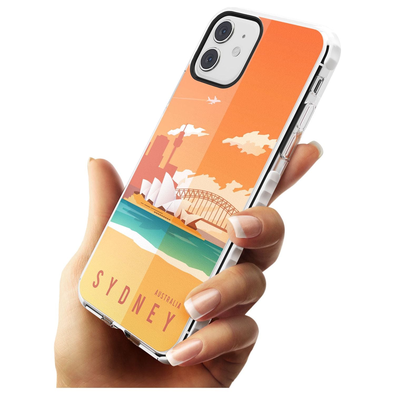 Vintage Travel Poster Sydney Impact Phone Case for iPhone 11