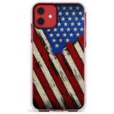 Distressed US Flag Impact Phone Case for iPhone 11