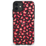 Heart Leopard Print Slim TPU Phone Case for iPhone 11