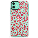 Heart Leopard Print Slim TPU Phone Case for iPhone 11