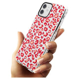 Heart Leopard Print Slim TPU Phone Case for iPhone 11