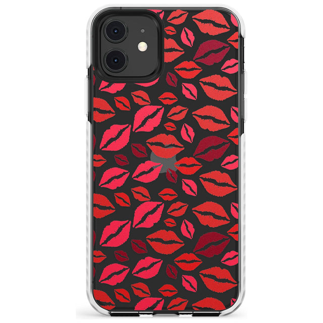 Lips Pattern Slim TPU Phone Case for iPhone 11