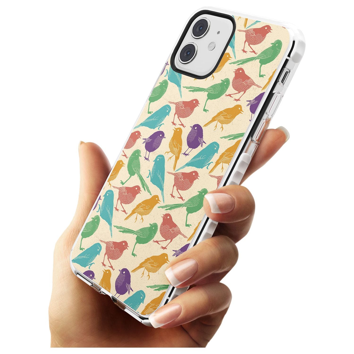 Colourful Feathered Friends Bird Impact Phone Case for iPhone 11