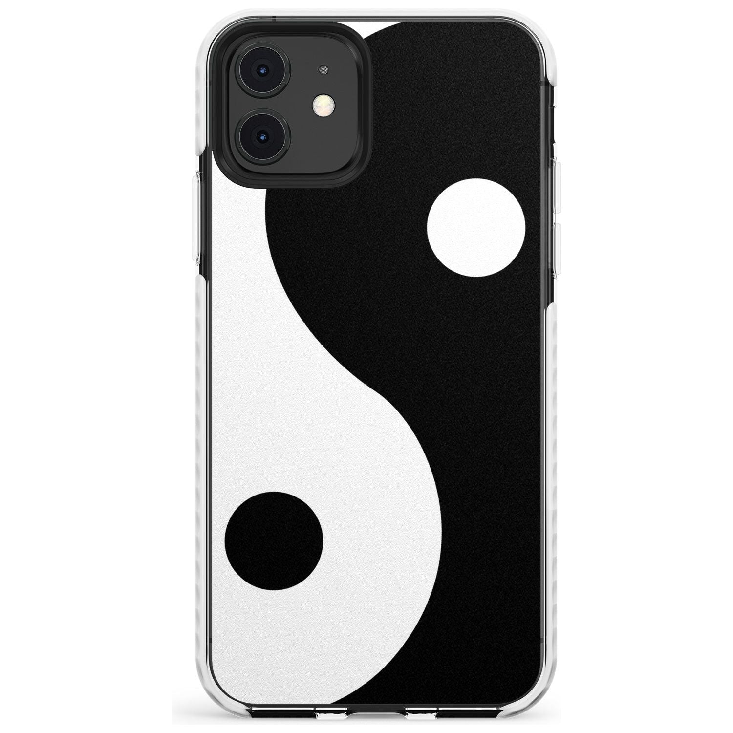 Large Yin Yang Impact Phone Case for iPhone 11