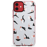 Yoga Poses Slim TPU Phone Case for iPhone 11