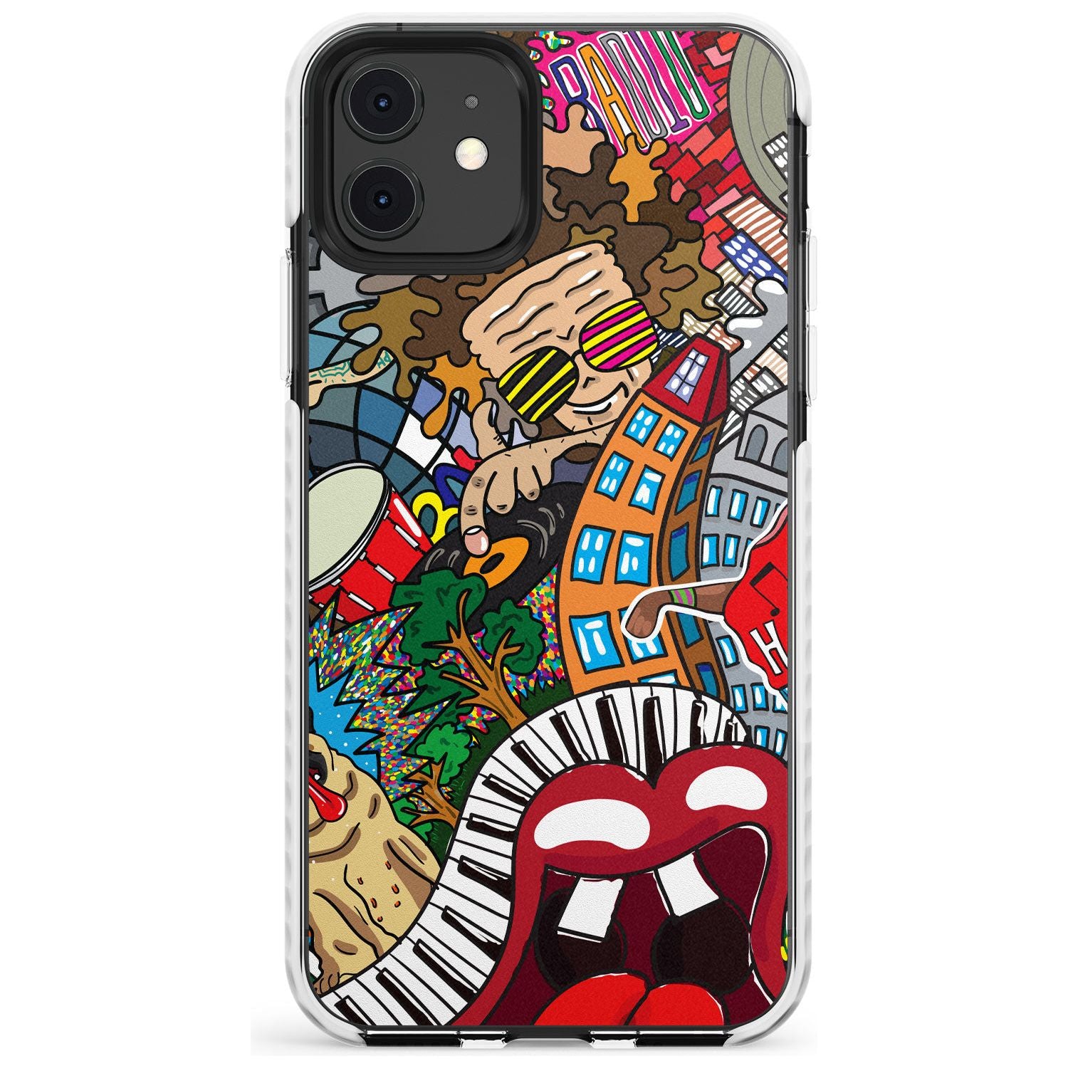 Noise Complaint Slim TPU Phone Case for iPhone 11