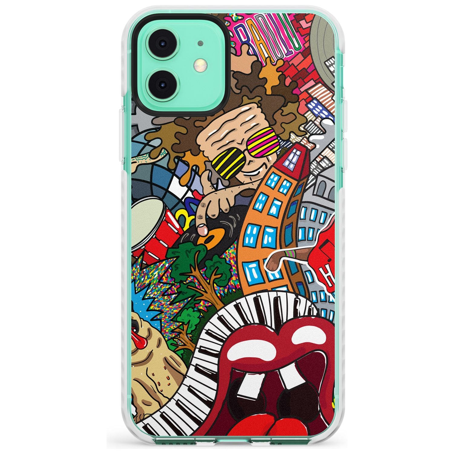Noise Complaint Slim TPU Phone Case for iPhone 11