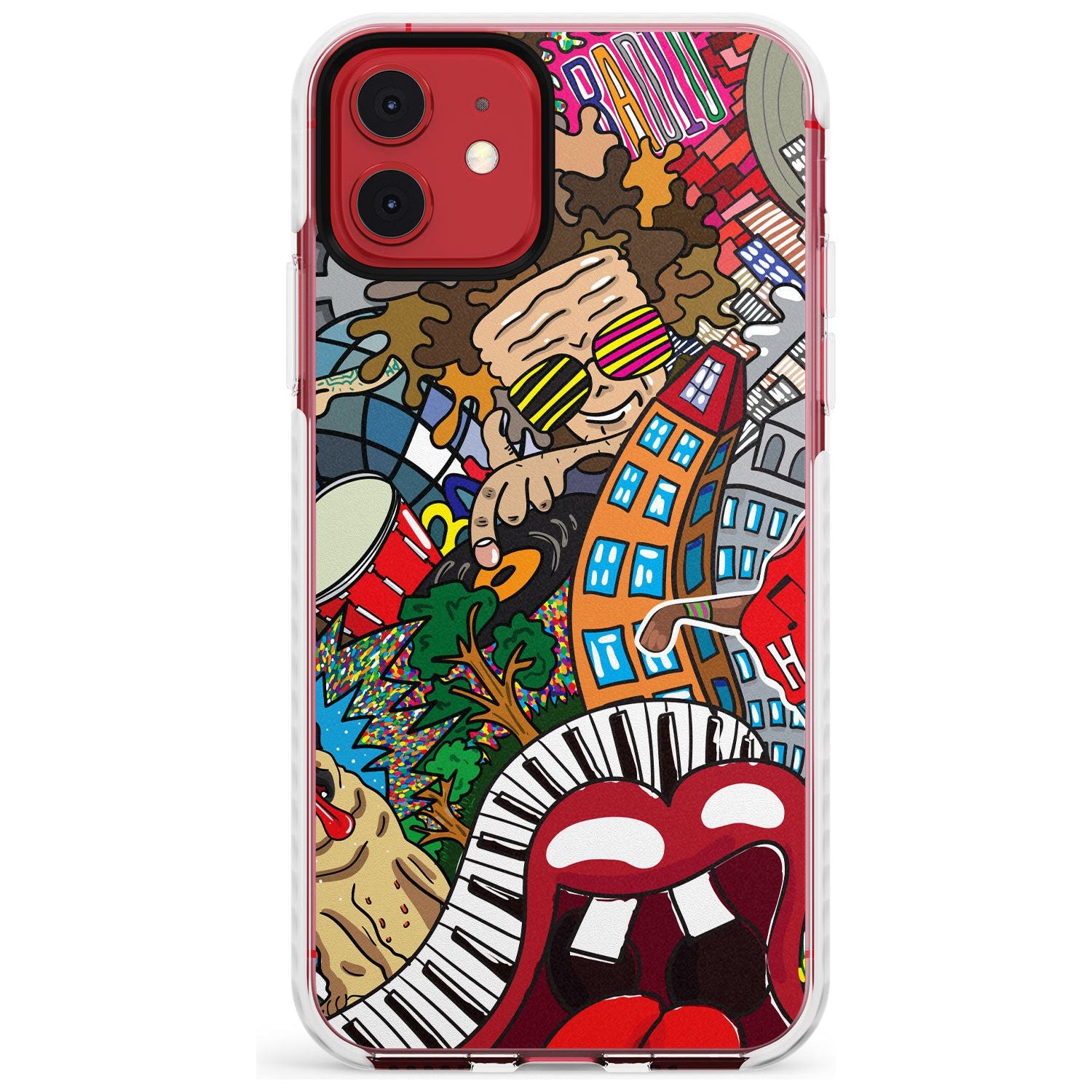 Noise Complaint Slim TPU Phone Case for iPhone 11