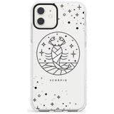 Scorpio Emblem - Transparent Design Impact Phone Case for iPhone 11