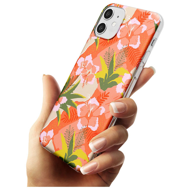 Hawaiian Flowers Abstract Pattern iPhone Case   Phone Case - Case Warehouse