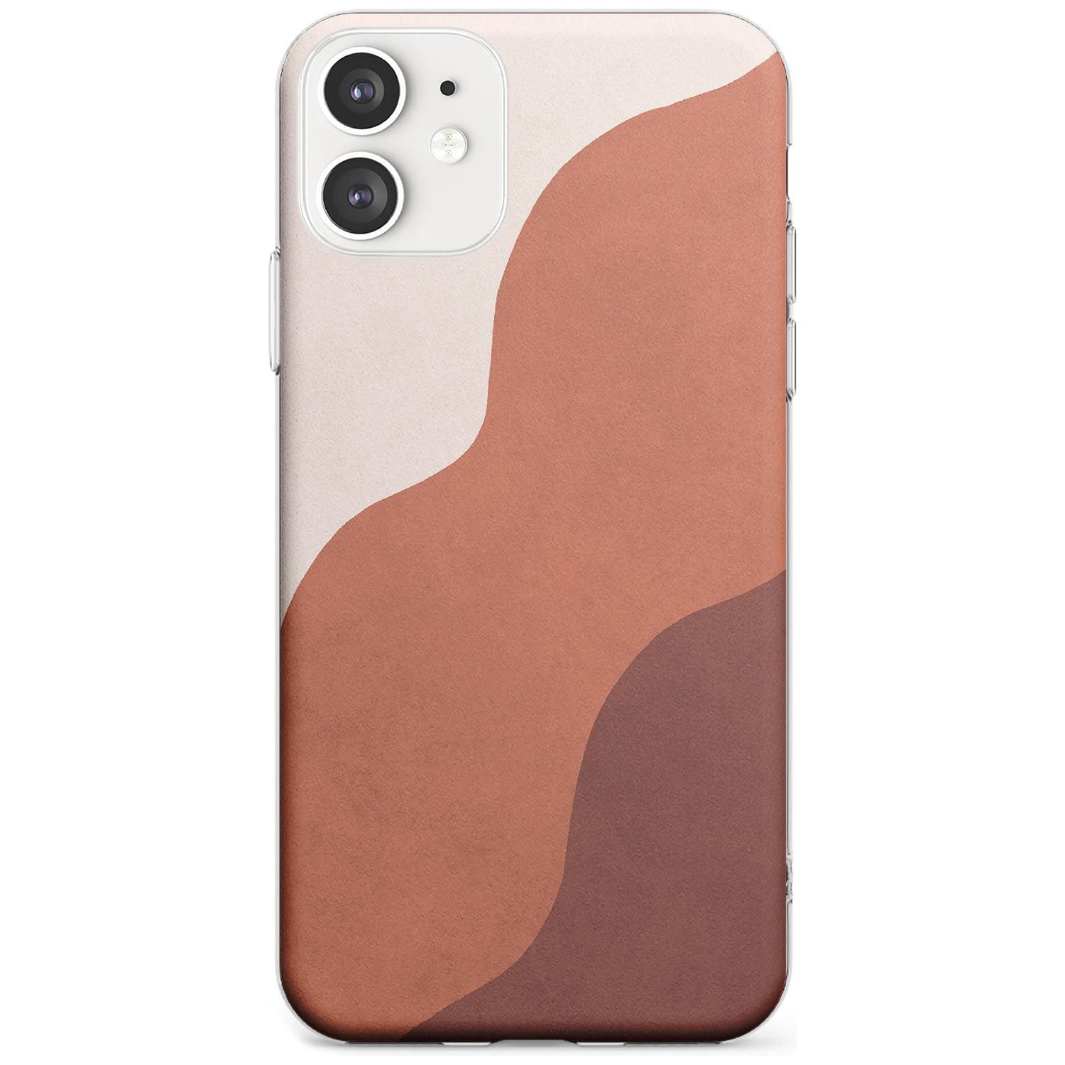 Lush Abstract Watercolour Design #3 Phone Case iPhone 11 / Clear Case,iPhone 12 / Clear Case,iPhone 12 Mini / Clear Case Blanc Space