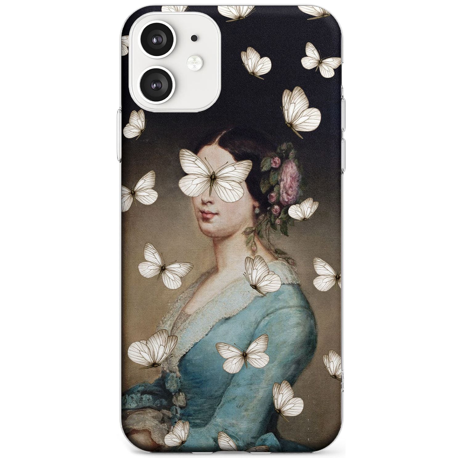 BUTTERFLY BEAUTY Black Impact Phone Case for iPhone 11