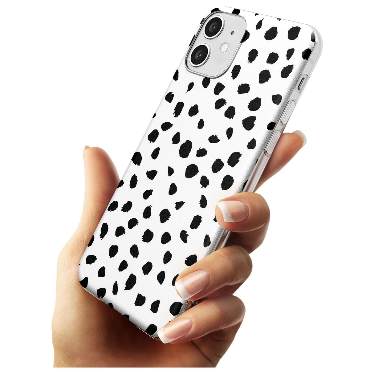 Dalmatian Print Black Impact Phone Case for iPhone 11