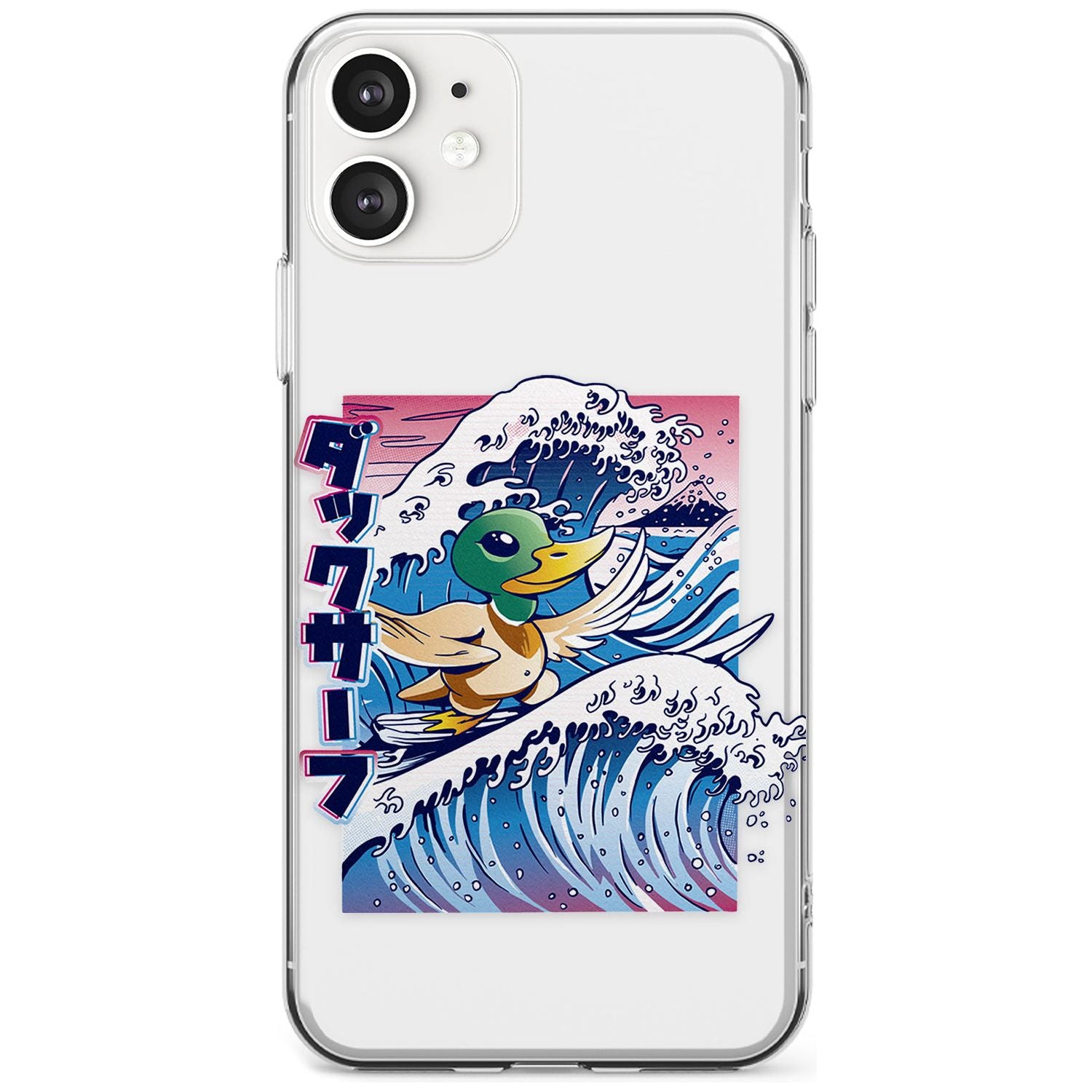 Duck Surf Slim TPU Phone Case for iPhone 11