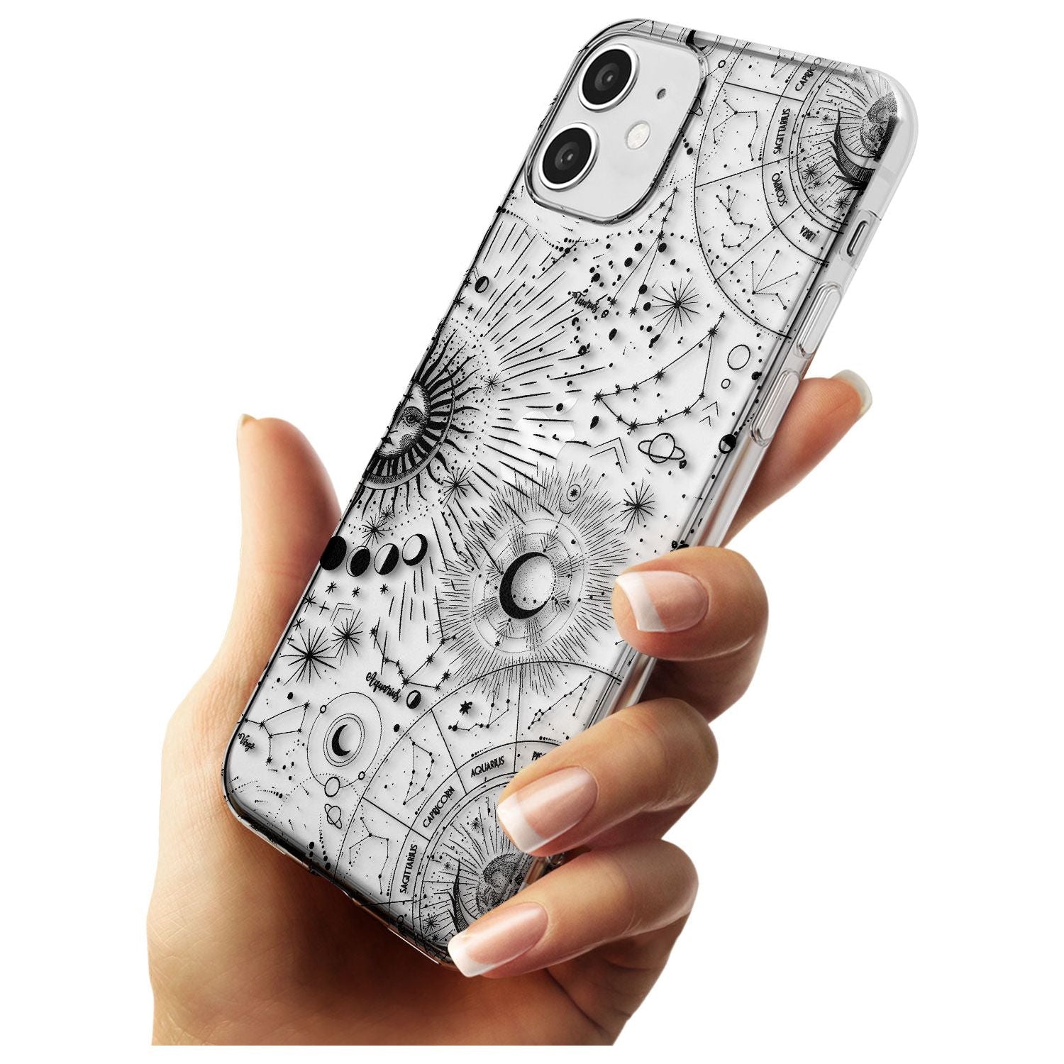 Suns & Constellations Astrological Slim TPU Phone Case for iPhone 11