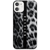 Snow Leopard Print iPhone Case  Slim Case Custom Phone Case - Case Warehouse