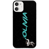 Graffiti Astronaut Black Impact Phone Case for iPhone 11