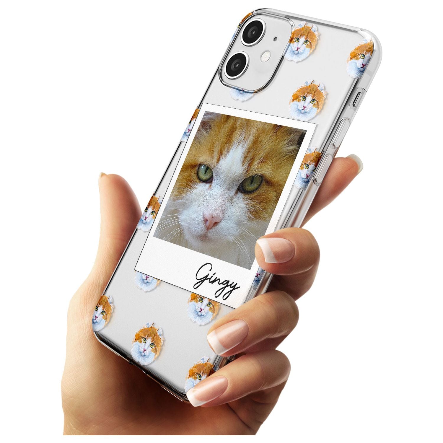 Personalised American Curl Photo Slim TPU Phone Case for iPhone 11