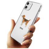 Hand Painted Beagle Slim TPU Phone Case for iPhone 11