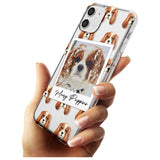 Cavalier King Charles - Custom Dog Photo Black Impact Phone Case for iPhone 11