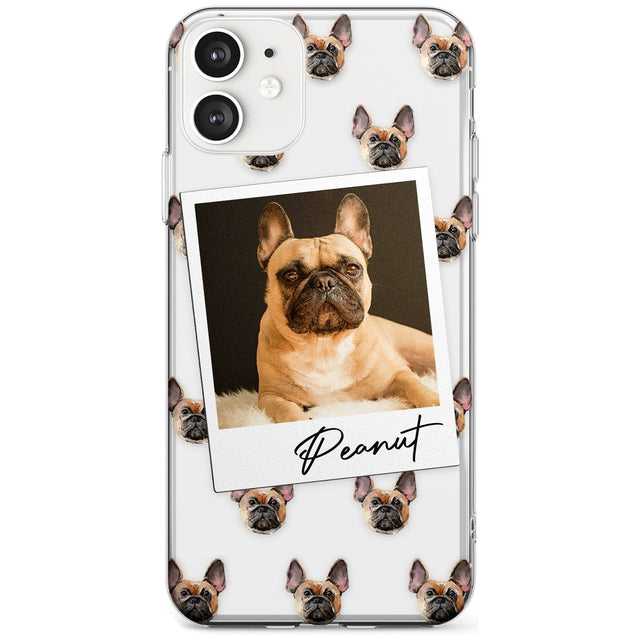 French Bulldog, Tan - Custom Dog Photo Black Impact Phone Case for iPhone 11