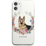 German Shepherd - Watercolour Dog Portrait Slim TPU Phone Case for iPhone 11