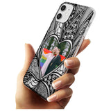 Personalised Henna Heart Photo Case Slim TPU Phone Case for iPhone 11