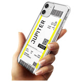 Jupiter Travel Ticket iPhone Case   Custom Phone Case - Case Warehouse