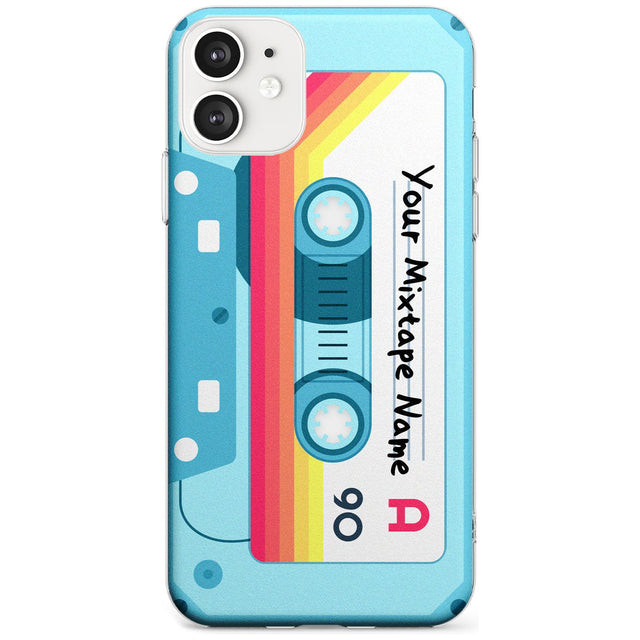 Sporty Cassette Black Impact Phone Case for iPhone 11