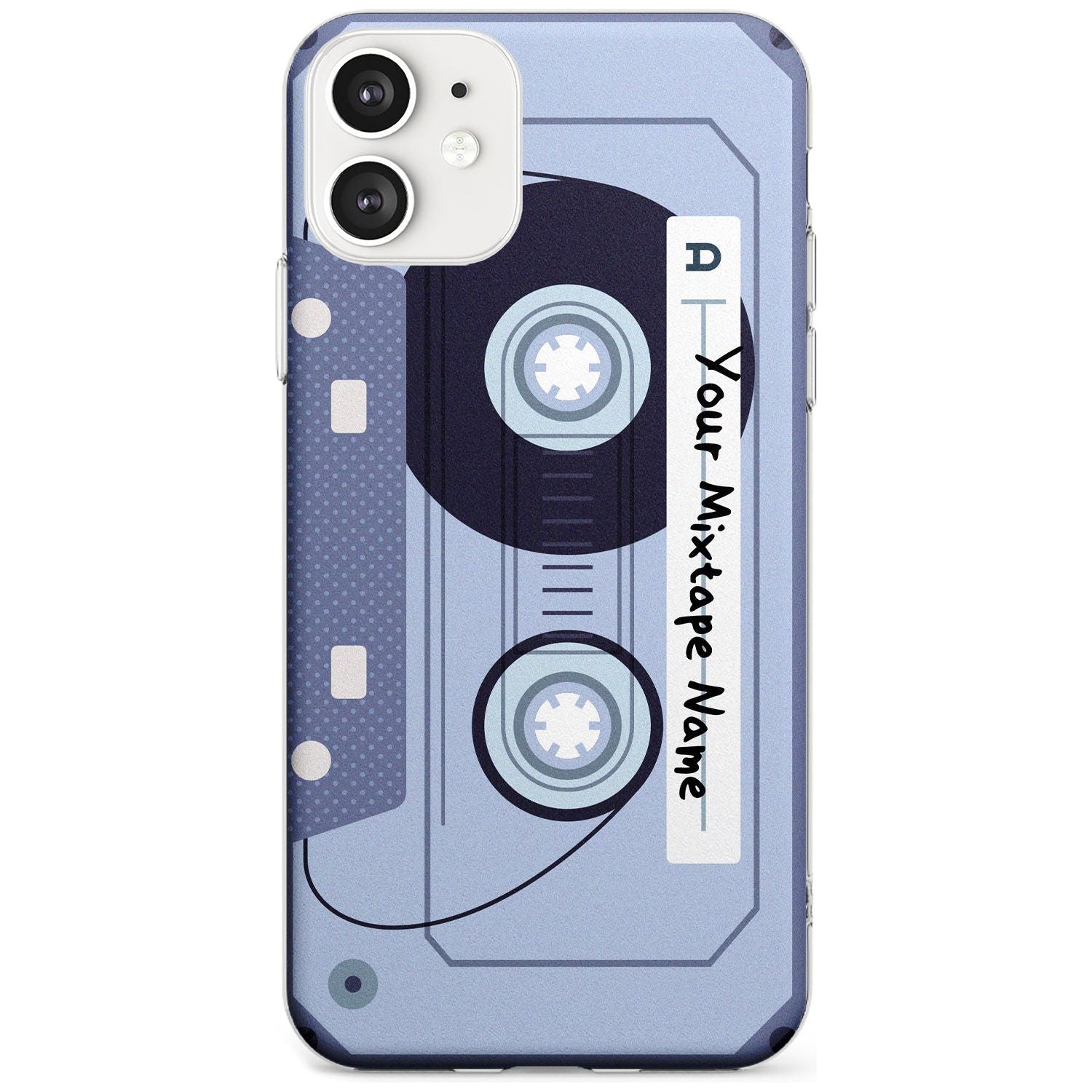 Industrial Mixtape Black Impact Phone Case for iPhone 11