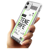 Tenerife Boarding Pass iPhone Case   Custom Phone Case - Case Warehouse