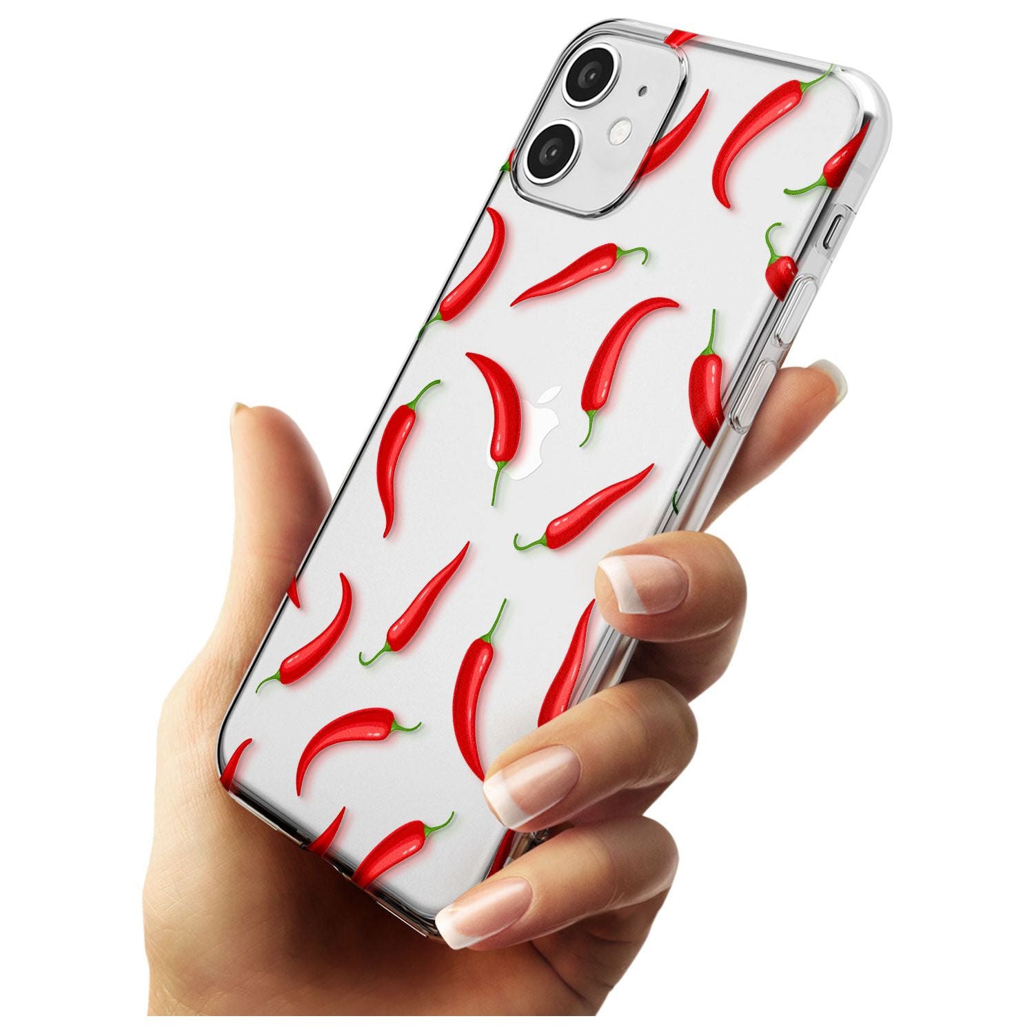 Chilly Pattern Slim TPU Phone Case for iPhone 11