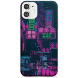 Rainy Reflections - Neon Cities Photographs Slim TPU Phone Case for iPhone 11